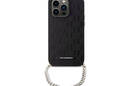 Karl Lagerfeld Saffiano Monogram Chain - Etui iPhone 14 Pro (Czarny) - zdjęcie 2