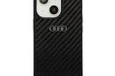 Audi Carbon Fiber - Etui iPhone 14 (Czarny) - zdjęcie 1