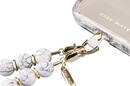 Case-Mate Beaded Phone Wristlet - Uniwersalna smyczka do telefonu (White Marble) - zdjęcie 2