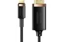 USAMS US-SJ509 - Kabel pleciony Lightning - HDMI 2m (czarny) - zdjęcie 1
