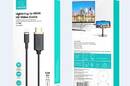 USAMS US-SJ509 - Kabel pleciony Lightning - HDMI 2m (czarny) - zdjęcie 10