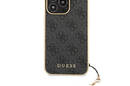 Guess 4G Charms Collection - Etui iPhone 14 Pro Max (szary) - zdjęcie 3
