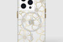 Case-Mate Floral Gems MagSafe - Etui iPhone 15 Pro (Gold) - zdjęcie 6