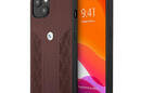 BMW Leather Curve Perforate HC - Etui iPhone 13 mini (czerwony) - zdjęcie 1