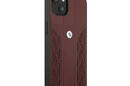 BMW Leather Curve Perforate HC - Etui iPhone 13 mini (czerwony) - zdjęcie 3