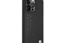BMW Silicone Signature Logo Magsafe - Etui iPhone 13 Pro (czarny) - zdjęcie 4
