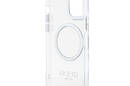 Guess Metal Outline MagSafe - Etui iPhone 12 / iPhone 12 Pro (przezroczysty / srebrny) - zdjęcie 7