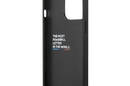 BMW Leather Carbon Blue Line - Etui iPhone 13 Pro Max (Czarny) - zdjęcie 7