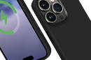 Crong Color Cover LUX Magnetic - Etui iPhone 15 Pro MagSafe (czarny) - zdjęcie 3