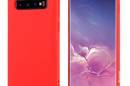 Crong Color Cover - Etui Samsung Galaxy S10+ (czerwony) - zdjęcie 5