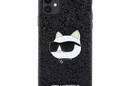 Karl Lagerfeld NFT Glitter Choupette Patch - Etui iPhone 11 (Czarny) - zdjęcie 3