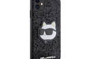 Karl Lagerfeld NFT Glitter Choupette Patch - Etui iPhone 11 (Czarny) - zdjęcie 4