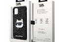 Karl Lagerfeld NFT Glitter Choupette Patch - Etui iPhone 11 (Czarny) - zdjęcie 8