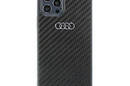 Audi Carbon Fiber - Etui iPhone 12 / iPhone 12 Pro (Czarny) - zdjęcie 1