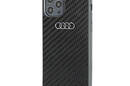 Audi Carbon Fiber - Etui iPhone 12 / iPhone 12 Pro (Czarny) - zdjęcie 3