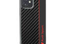Audi Carbon Fiber Stripe - Etui iPhone 12 / iPhone 12 Pro (Czarny) - zdjęcie 3