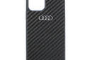 Audi Carbon Fiber - Etui iPhone 12 / iPhone 12 Pro (Czarny) - zdjęcie 4