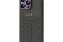 Audi Genuine Leather - Etui iPhone 14 Pro Max (Czarny) - zdjęcie 3
