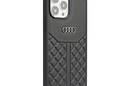 Audi Genuine Leather - Etui iPhone 13 Pro (Czarny) - zdjęcie 2