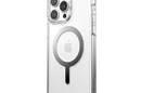 Speck Presidio Perfect-Clear MagSafe - Etui iPhone 15 Pro Max (Clear / Chrome Finish / Serene Silver) - zdjęcie 2