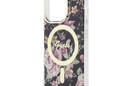 Guess Flower MagSafe - Etui iPhone 14 Pro (Czarny) - zdjęcie 6