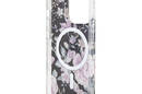 Guess Flower MagSafe - Etui iPhone 14 Pro (Czarny) - zdjęcie 7