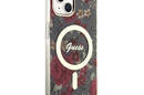 Guess Flower MagSafe - Etui iPhone 14 Plus (Zielony) - zdjęcie 4
