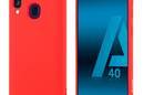 Crong Color Cover - Etui Samsung Galaxy A40 (czerwony) - zdjęcie 1