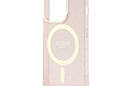 Guess Glitter Gold MagSafe - Etui iPhone 14 Pro (R - zdjęcie 6