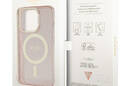 Guess Glitter Gold MagSafe - Etui iPhone 14 Pro (R - zdjęcie 8
