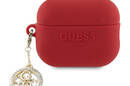 Guess 3D Rubber 4G Diamond Charm - Etui AirPods Pro 2 (Czerwony) - zdjęcie 1