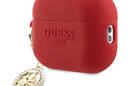 Guess 3D Rubber 4G Diamond Charm - Etui AirPods Pro 2 (Czerwony) - zdjęcie 3