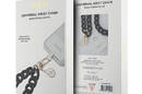 Guess Universal Big Hand Strap Acrylic 4G Charm - Uniwersalny pasek do telefonu (Czarny) - zdjęcie 2