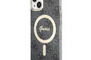 Guess 4G MagSafe - Etui iPhone 14 (Czarny) - zdjęcie 1