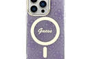 Guess 4G MagSafe - Etui iPhone 14 Pro (Purpurowy) - zdjęcie 3