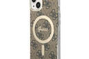 Guess 4G MagSafe - Etui iPhone 14 (Br - zdjęcie 1