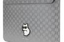Karl Lagerfeld NFT Saffiano Monogram Ikonik Choupette Sleeve - Etui na notebook 14