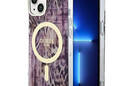 Guess Leopard MagSafe - Etui iPhone 14 (R - zdjęcie 1