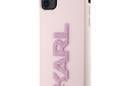 Karl Lagerfeld 3D Rubber Glitter Logo - Etui iPhone 11 (R - zdjęcie 2