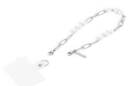 Case-Mate Link Chain Phone Wristlet - Uniwersalna smyczka do telefonu (Silver Pearl) - zdjęcie 4