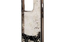 Guess Liquid Glitter Transculent 4G - Etui iPhone 14 Pro (Czarny) - zdjęcie 6