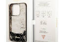 Guess Liquid Glitter Transculent 4G - Etui iPhone 14 Pro (Czarny) - zdjęcie 8