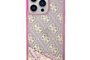 Guess Liquid Glitter Transculent 4G - Etui iPhone 14 Pro (R - zdjęcie 3