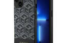 Guess GCube Stripes MagSafe - Etui iPhone 14 Plus (Czarny) - zdjęcie 1