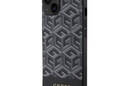Guess GCube Stripes MagSafe - Etui iPhone 14 Plus (Czarny) - zdjęcie 2