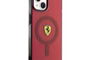 Ferrari Translucent MagSafe - Etui iPhone 14 (Czerwony) - zdjęcie 4