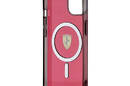 Ferrari Translucent MagSafe - Etui iPhone 14 (Czerwony) - zdjęcie 7