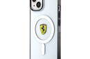 Ferrari Outline Magsafe - Etui iPhone 14 (Przezroczysty) - zdjęcie 2