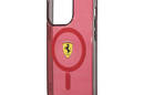 Ferrari Translucent MagSafe - Etui iPhone 14 Pro Max (Czerwony) - zdjęcie 6