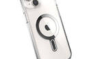 Speck Presidio Perfect-Clear ClickLock & Magsafe - Etui iPhone 15 Plus / iPhone 14 Plus (Clear / Chrome Finish / Serene Silver) - zdjęcie 6